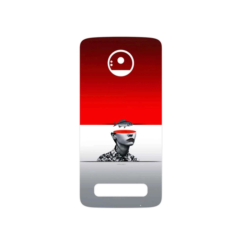 برچسب پوششی ماهوت مدل Collage of surreal Portrait of Women 1 مناسب برای گوشی موبایل موتورولا Moto Z