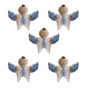 گیف مدل دندانی پسرانه طرح فرشته بسته 5 عددی