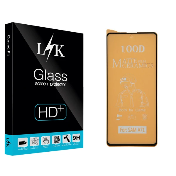 محافظ صفحه نمایش مات ال کی مدل Hard glass مناسب برای گوشی موبایل شیائومی Redmi Note 9S