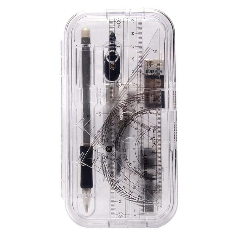 ست پرگار و خط کش و مداد  کد MT07