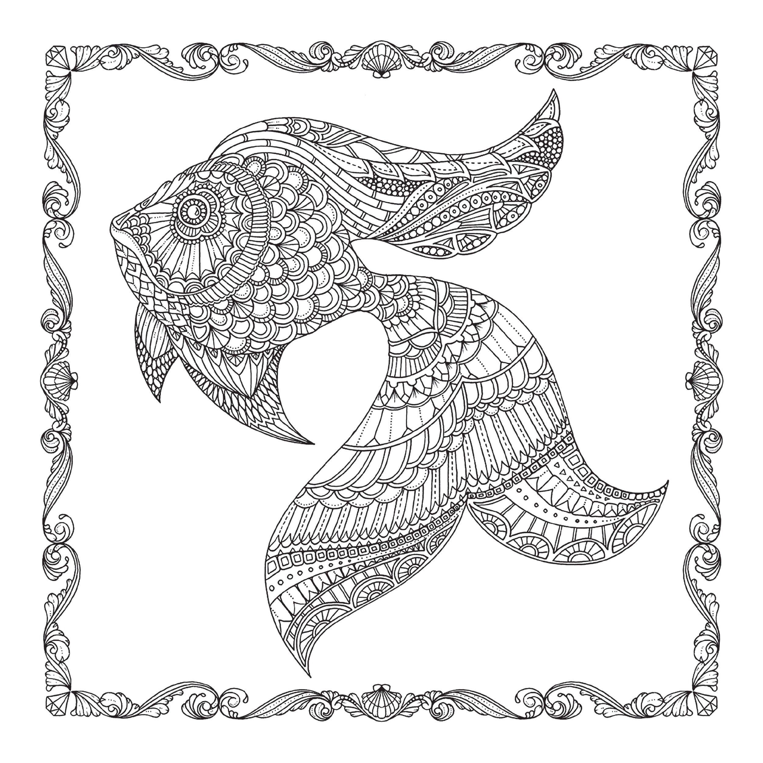 دفتر رنگ آمیزی مدل Lost Ocean دفتر رنگ آمیزی مدل Lost Ocean