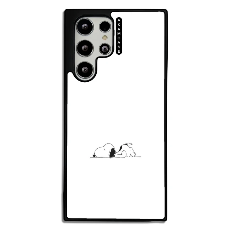 کاور آکام مدل AMC-WSGS22U-SNOOPY-18 مناسب برای گوشی موبایل سامسونگ Galaxy S22 Ultra