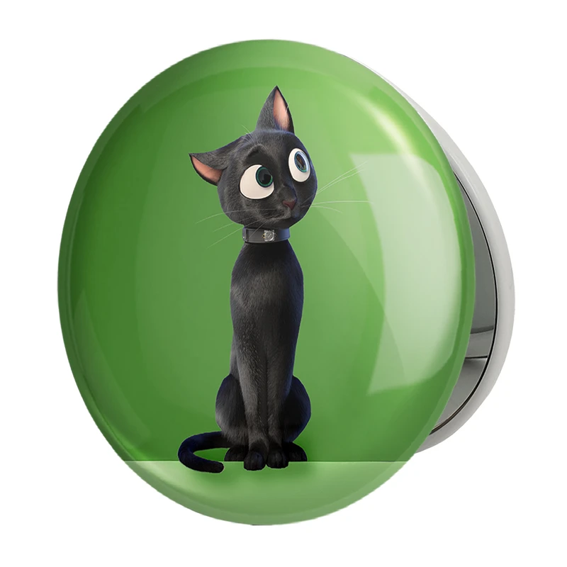 آینه جیبی خندالو طرح انیمیشن شانس لاک Luck مدل تاشو کد 26042 