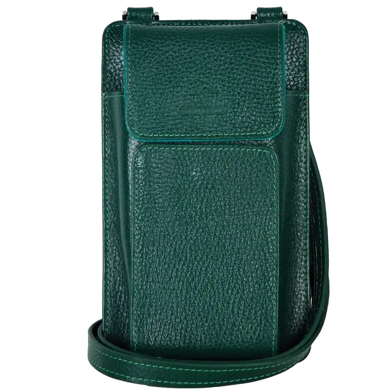 کیف گردنی چرم بارز مدل DG73.1