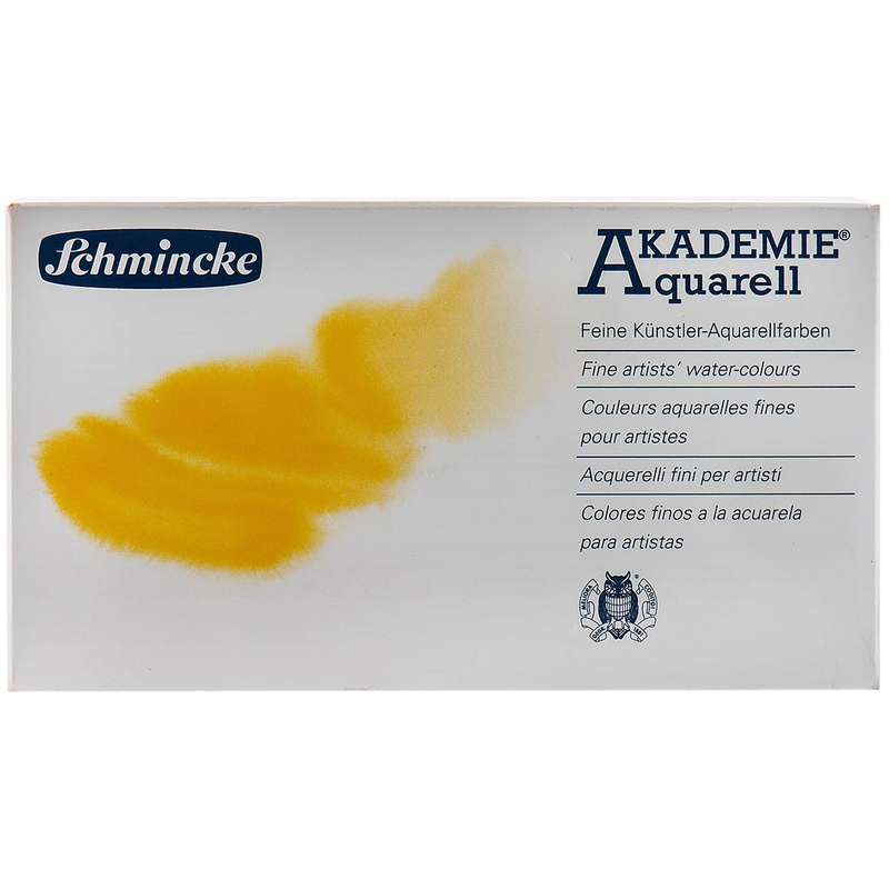 آبرنگ 12 رنگ اشمینک مدل Akademie کد 75112