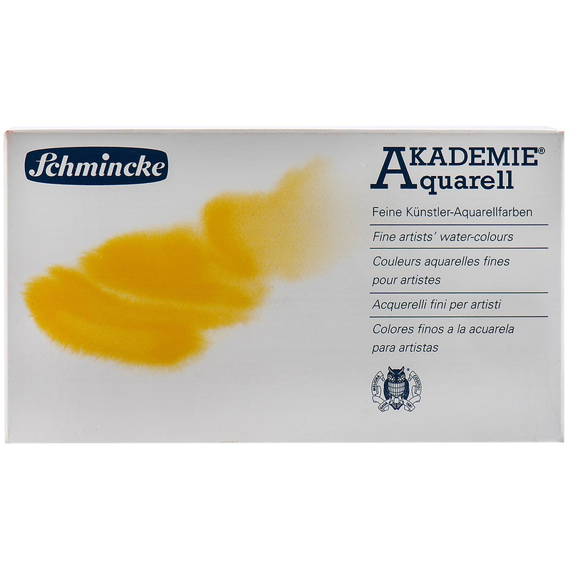 آبرنگ 12 رنگ اشمینک مدل Akademie کد 75112
