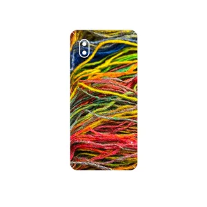 MAHOOT Fabric Texture 9 Cover Sticker for Samsung Galaxy A01 Core