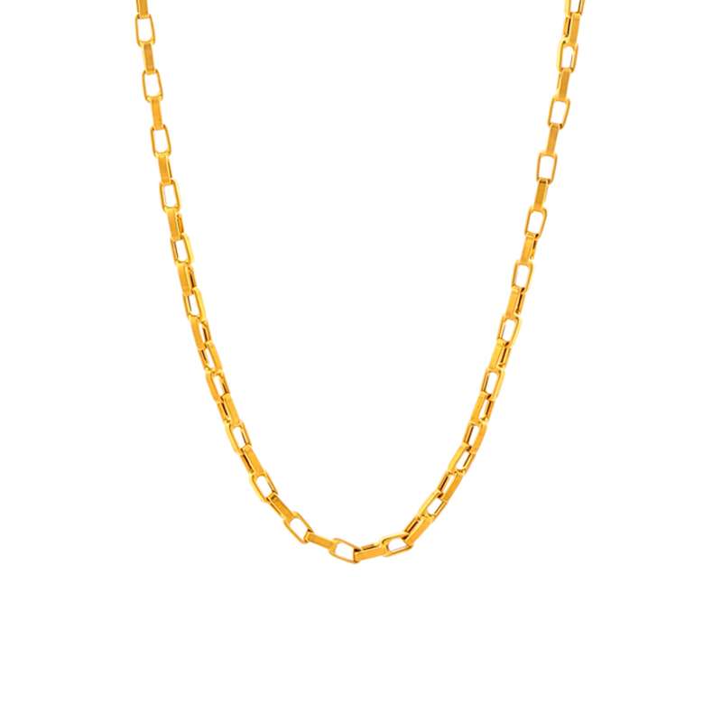 زنجیر دیپلمات طلا 18 عیار مردانه اقلیمه مدل GT703 زنجیر دیپلمات طلا 18 عیار مردانه اقلیمه مدل GT703