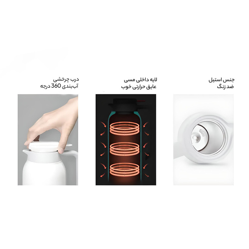 فلاسک شیائومی مدل Viomi گنجایش 1.5 لیتر