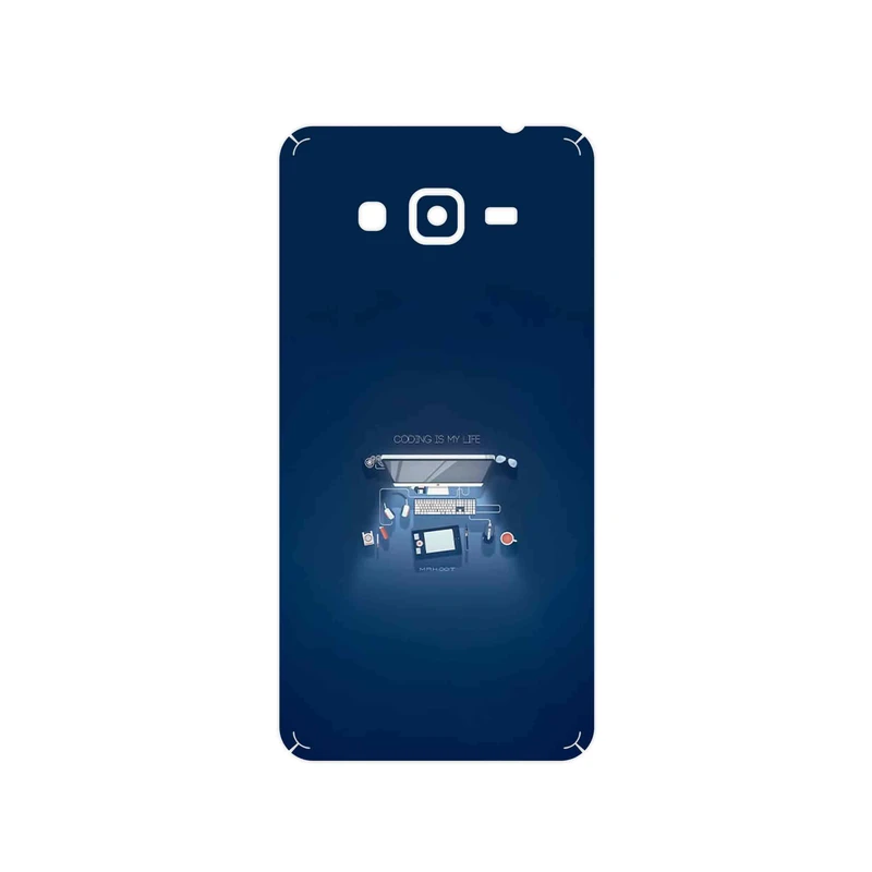 برچسب پوششی ماهوت مدل Programming 3 مناسب برای گوشی موبایل سامسونگ Galaxy Grand Prime