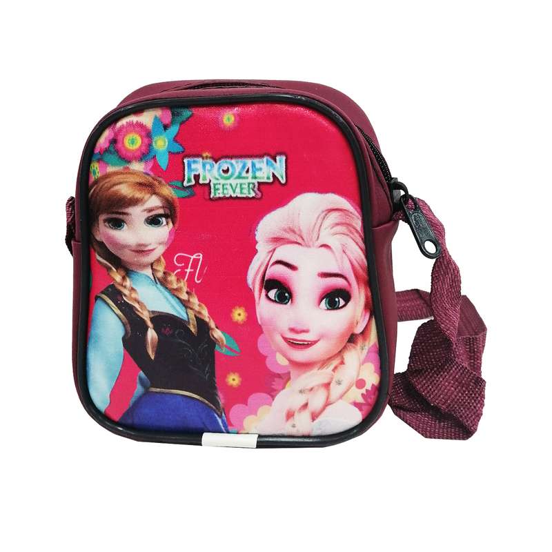 کیف دوشی دخترانه مدل frozen کد 52