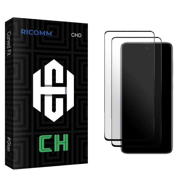 محافظ صفحه نمایش سرامیکی مات ریکام مدل CH Glass NEW مناسب برای گوشی موبایل سامسونگ Galaxy A73 5G بسته دو عددی