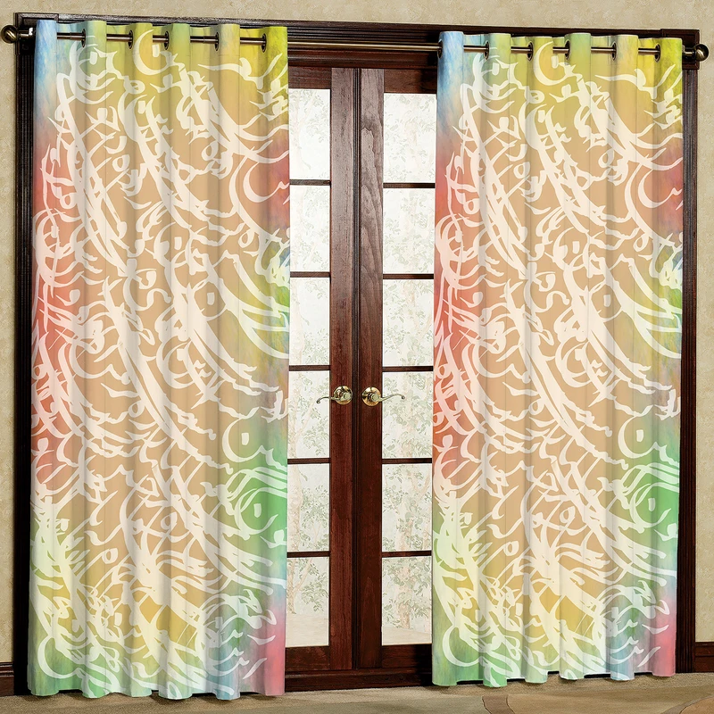 پرده مدل شعر مخمل پانچی کد 4778 سایز 200x140 سانتی متر