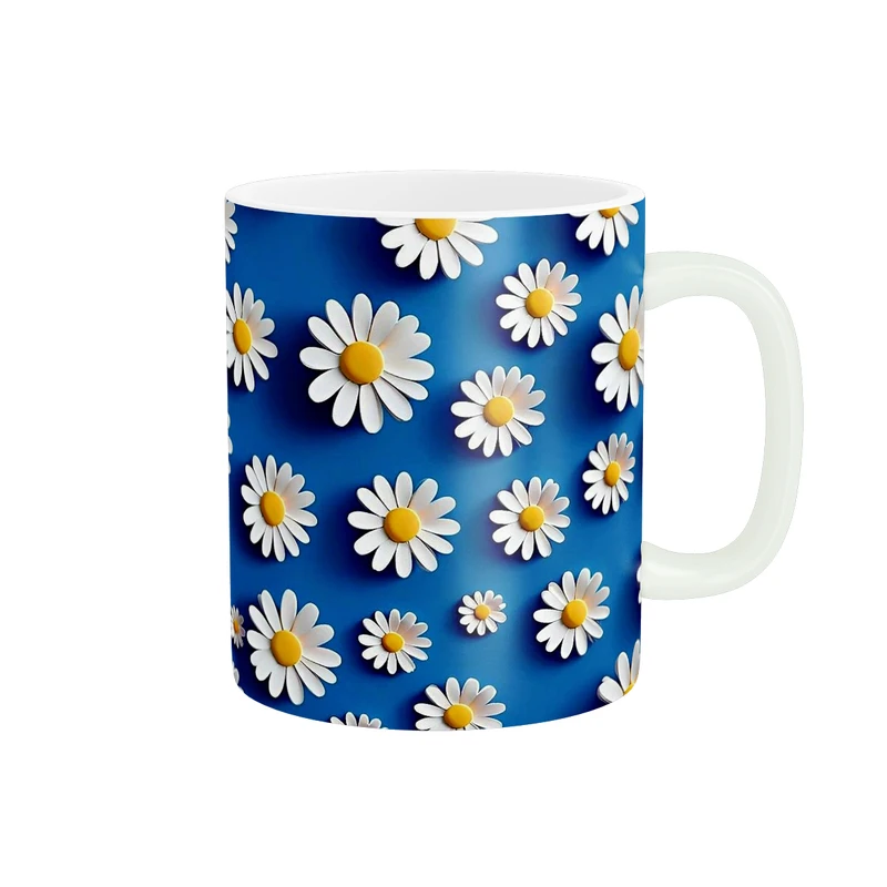 ماگ پاد آفرین طرح گل کد 3295