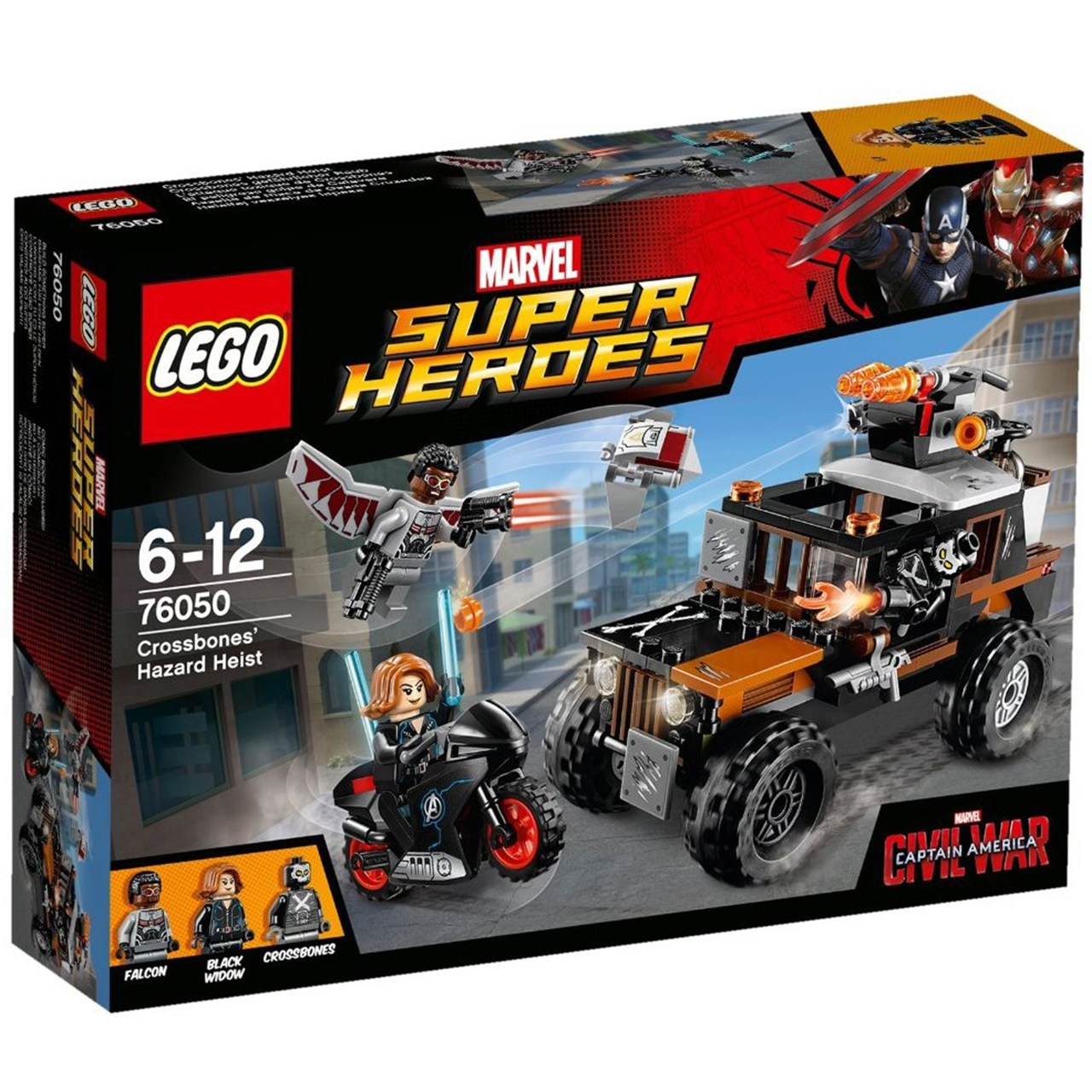 لگو سری Marvel Super Heroes مدل Crossbones Hazard Heist 76050
