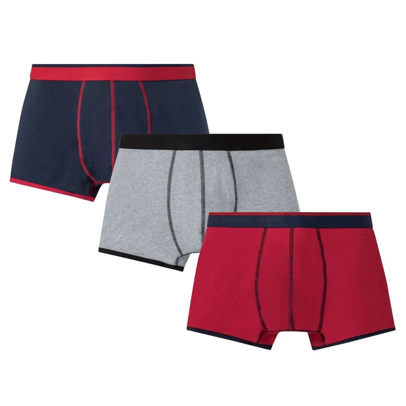 شورت مردانه لیورجی مدل نیو پادار کد N2023NBGR مجموعه سه عددی