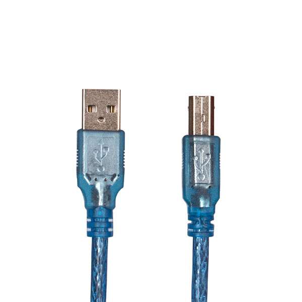 كابل USB پرينتر مدل شيلددار طول 1.5 متر كابل USB پرينتر مدل شيلددار طول 1.5 متر