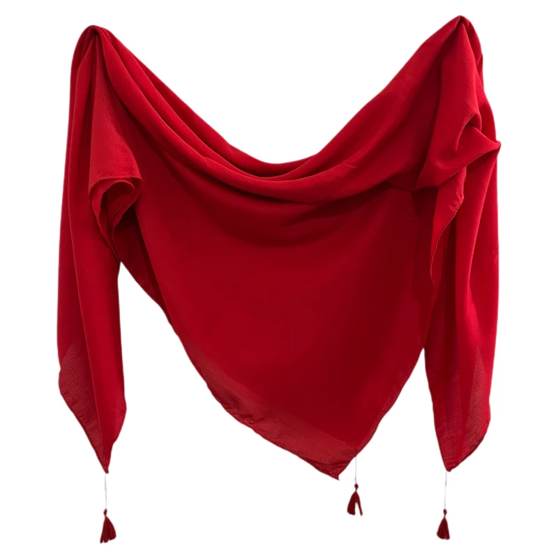 روسری زنانه مدل اسلپ چهارفصل دور دوخت کد ۰۰۴۸