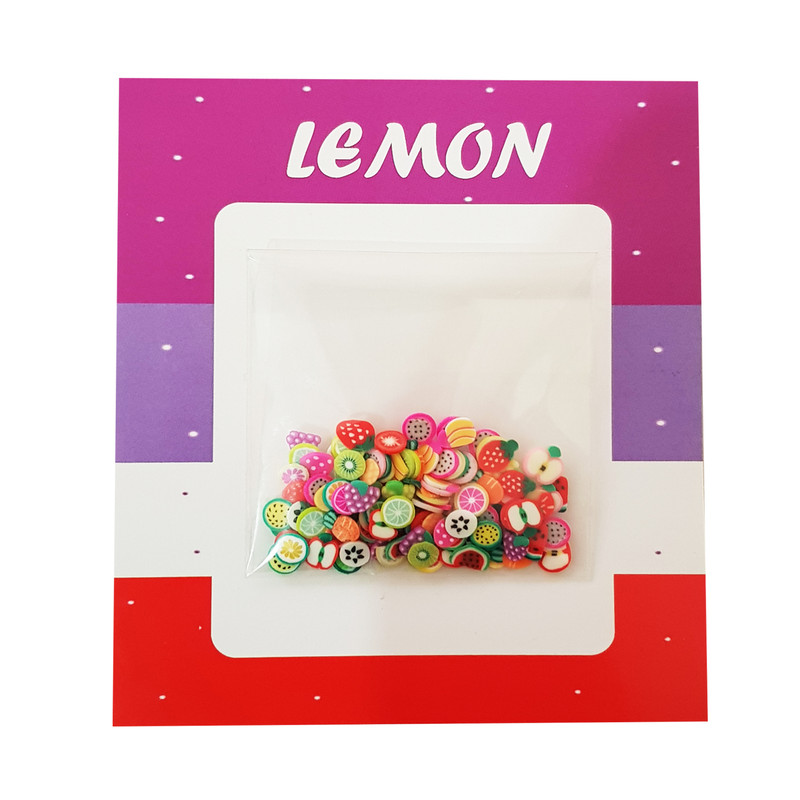 مجموعه تزیین ناخن لمون مدل FRU100