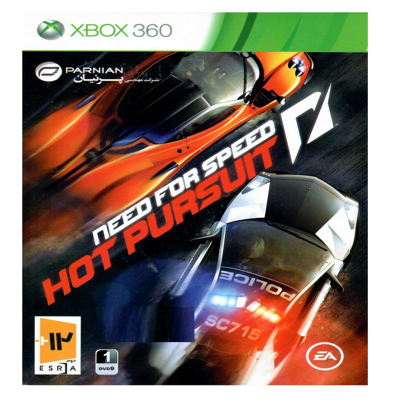 بازی Need for Speed hot pursuit مخصوص x-box 360 نشر پرنیان