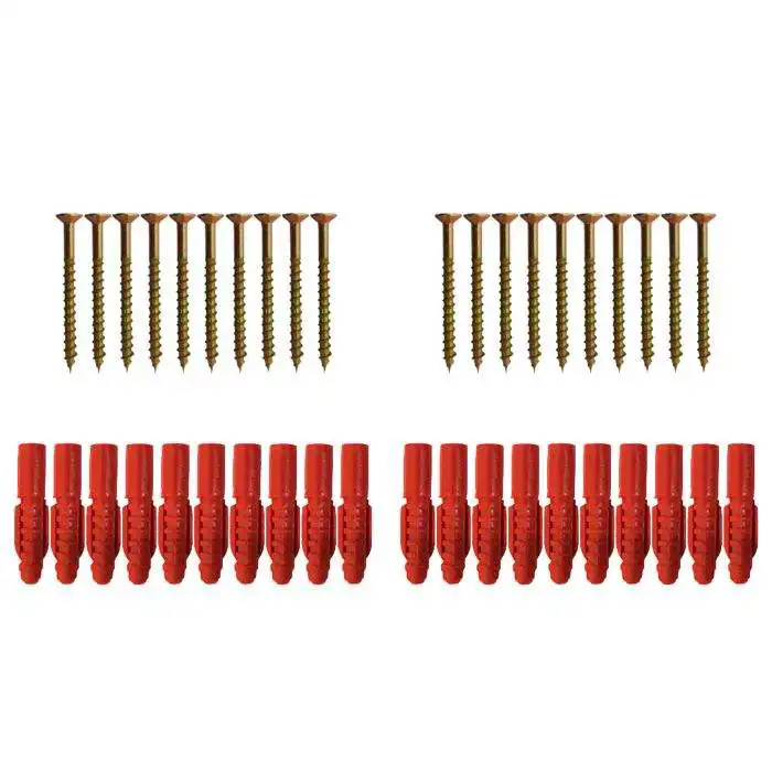 پیچ و رول پلاک مدل NT-005 مجموعه 40 عددی