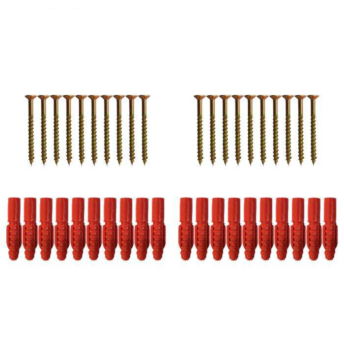 پیچ و رول پلاک مدل NT-005 مجموعه 40 عددی