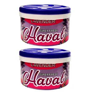 ژل خوشبو کننده هوا هاوال مدل اسطوخودوس وزن ۹۰ گرم بسته 2 عددی