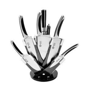 سرویس چاقو آشپزخانه 9 پارچه ام جی اس مدل KS-8011s