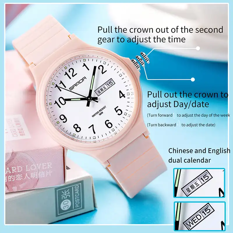 ساعت مچی عقربه ای ساندا مدل 6060