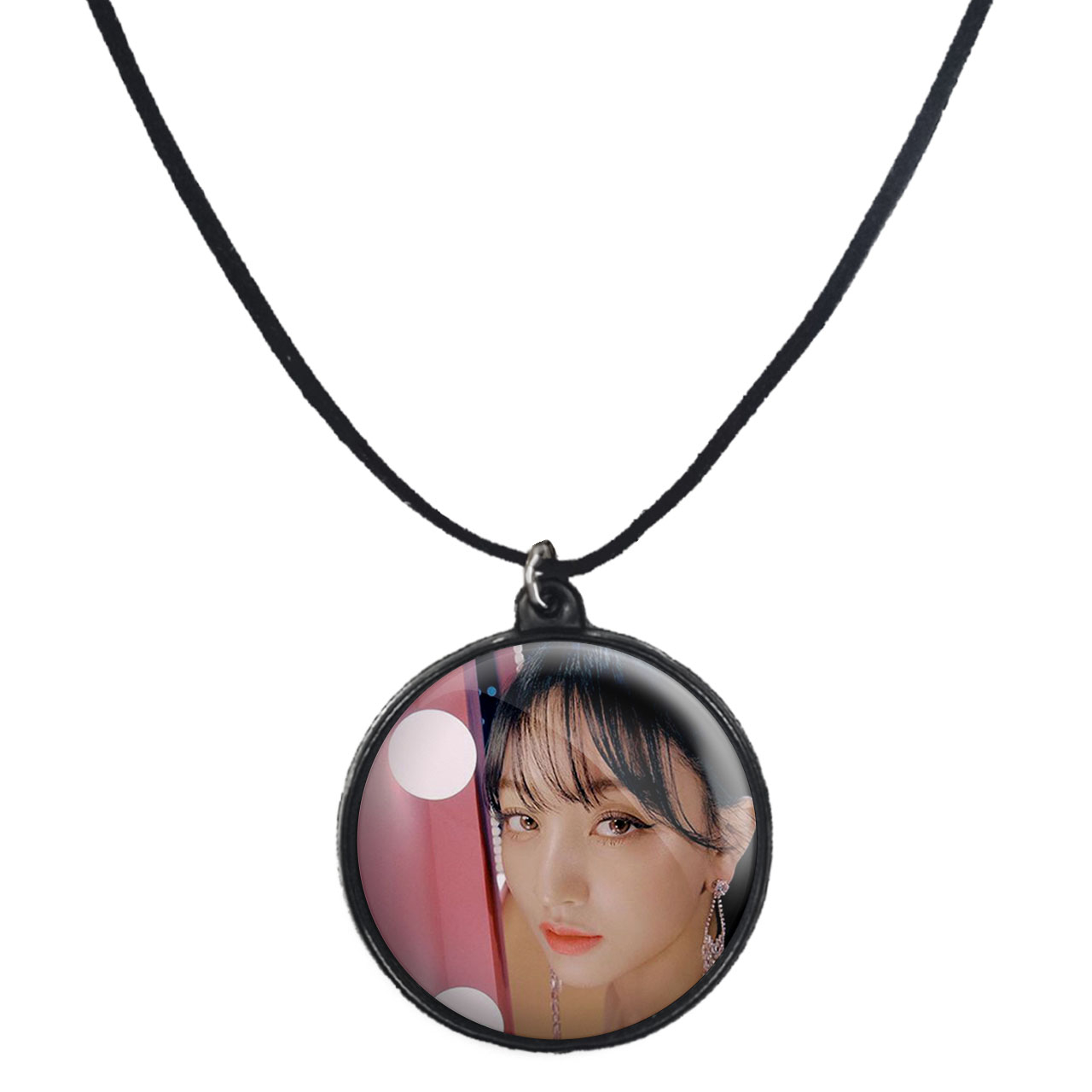 گردنبند پرمانه طرح تو ایس کد pmb.19662 مدل دو طرفه