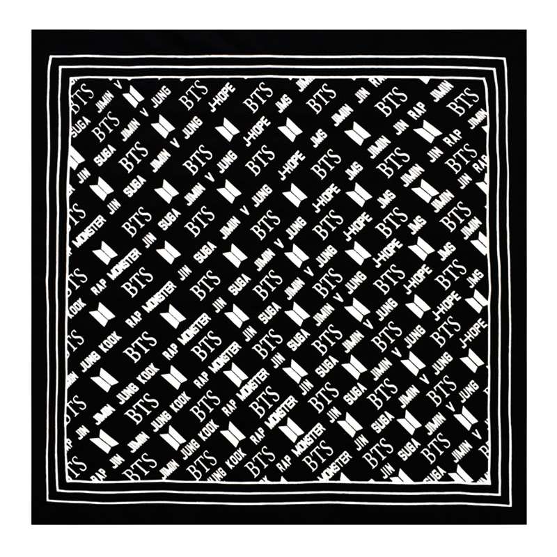 دستمال سر و گردن مدل BTS کد 01