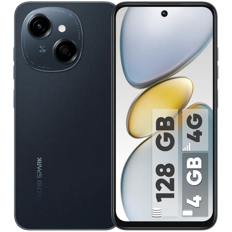 گوشی موبایل تکنو موبایل مدل Spark Go 1 دو سیم‌کارت ظرفیت 128 گیگابایت و رم 4 گیگابایت