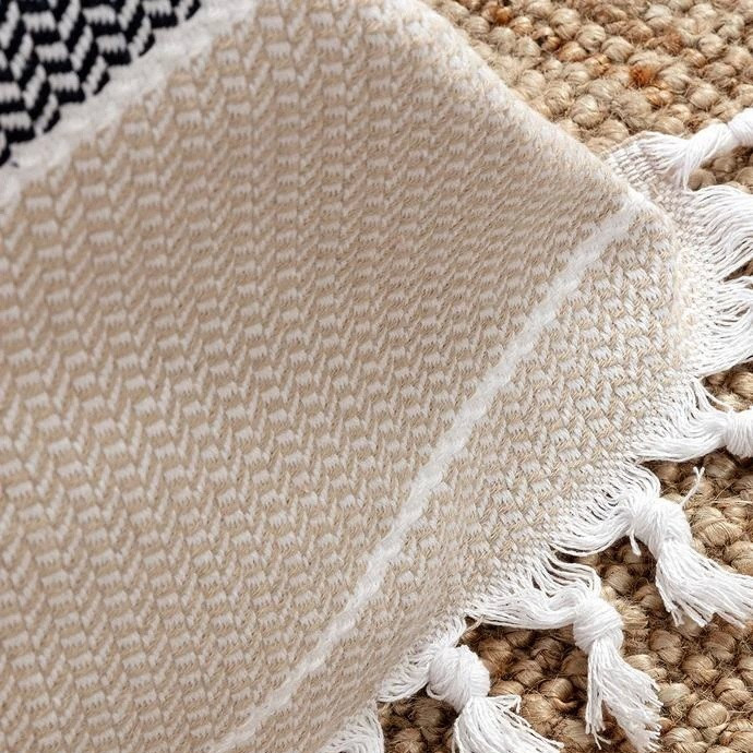 روتختی مادام کوکو مدل Sherly Bej Lacivert یک نفره سایز 220×160 سانتی متر