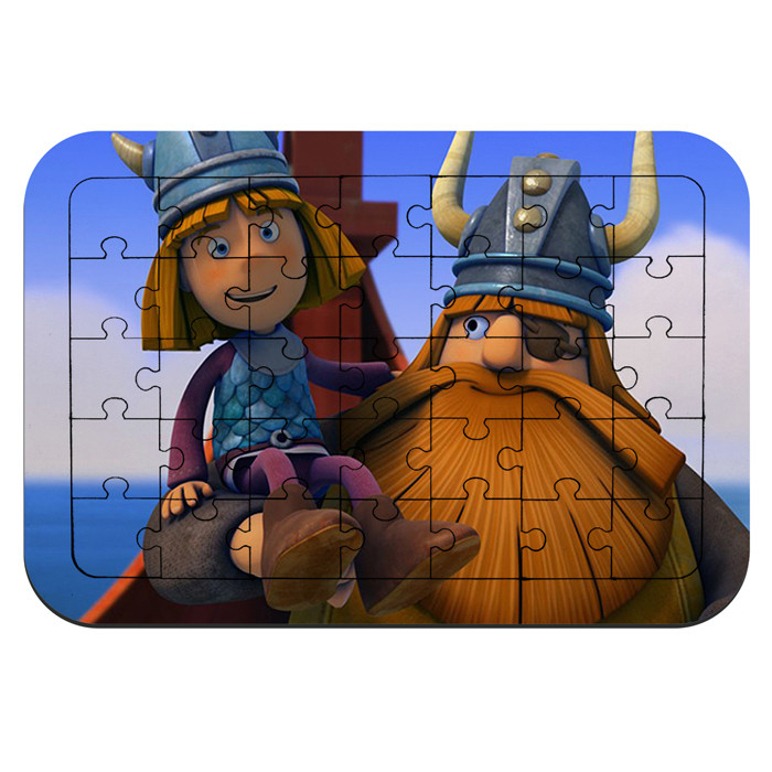 پازل 35 تکه طرح انیمیشن ویکی وایکینگ مدل NI1914