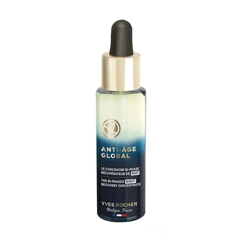 کنسانتره ترمیم کننده دو فاز شب ایو روشه مدل GLOBAL حجم 30 میلی لیتر