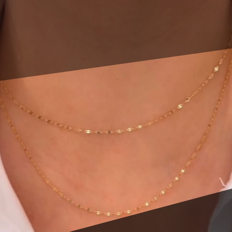 زنجیر طلا 18 عیار زنانه مدل استار کد 40 زنجیر طلا 18 عیار زنانه مدل استار کد 40