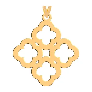 آویز گردنبند طلا 18 عیار زنانه فرشته مدل ونکلیف WNL-000037