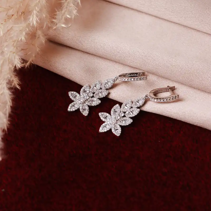 نیم ست نقره زنانه جی تی ای مدل جی نایس 62