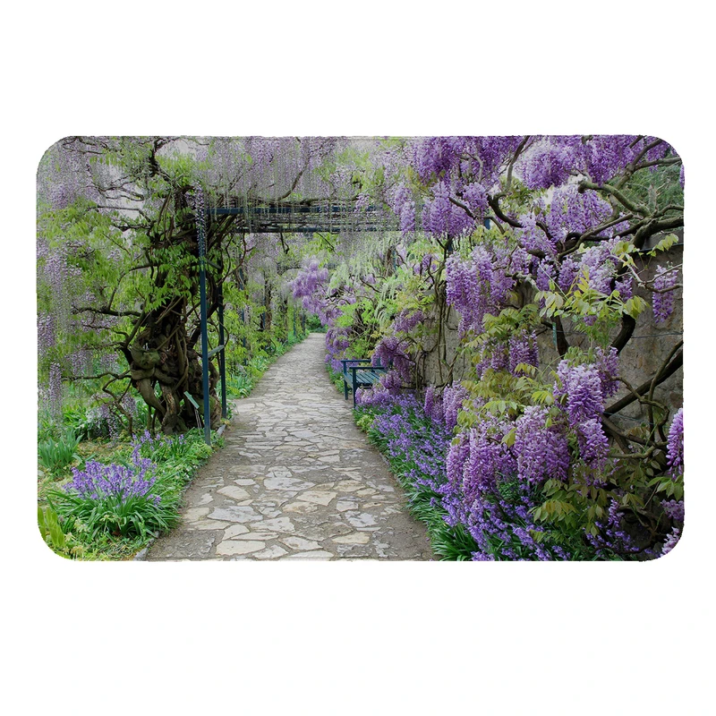  پادری طرح باغ کد 5476 سایز 80 × 50 سانتی‌متر