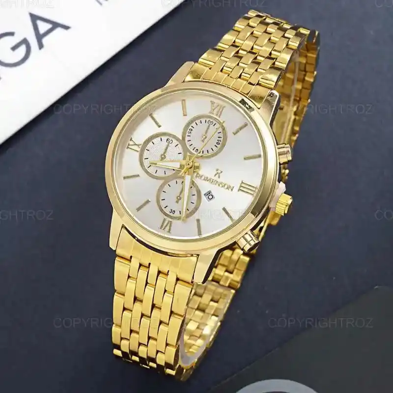 ست ساعت مچی عقربه ای زنانه و مردانه مدل tsf