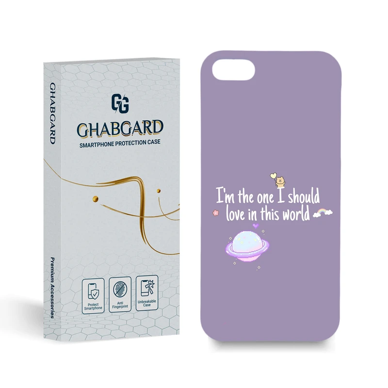  کاور قاب گارد مدل ساده مناسب برای گوشی موبایل اپل iphone 5