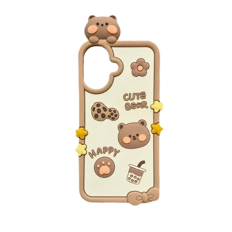 کاور مدل Cute Bear مناسب برای گوشی موبایل اپل iPhone 17 