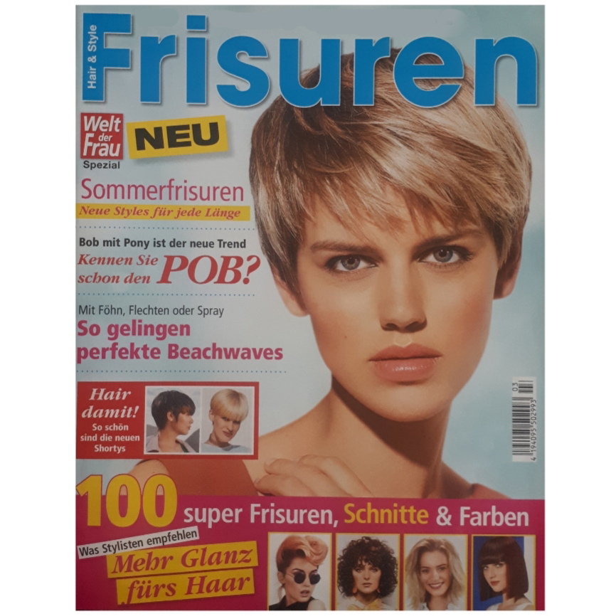 مجله Frisuren مارچ 2019