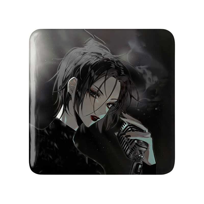 مگنت خندالو طرح انیمه نانا (nana) مدل مربعی کد 32394