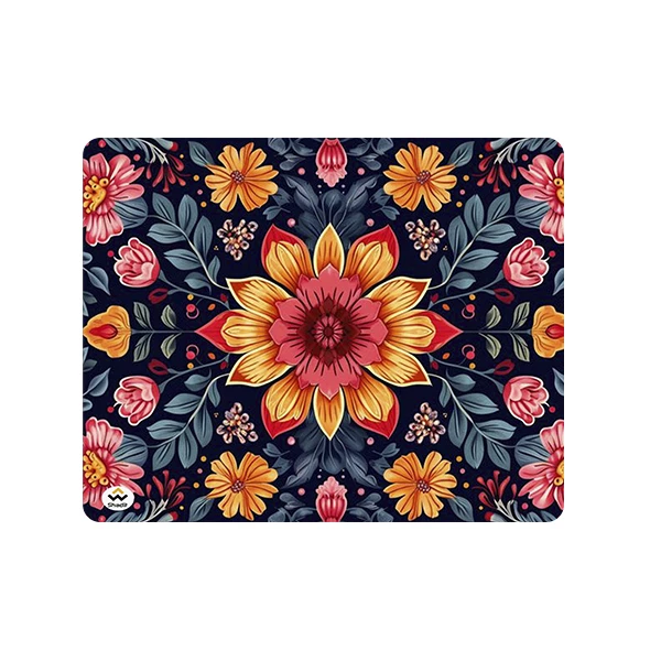 ماوس پد شادیت مدل پترن گل کد 150 سایز 19*24 سانتی متر