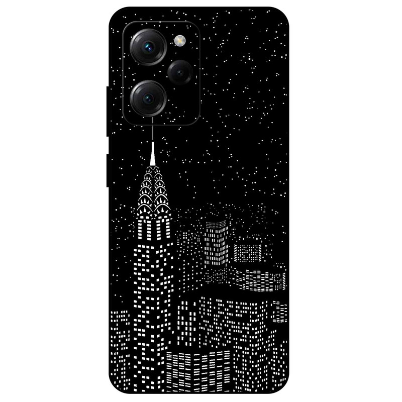 کاور مگافون طرح نیویورک مدل 7768 مناسب برای گوشی موبایل شیائومی Poco X5 Pro  
