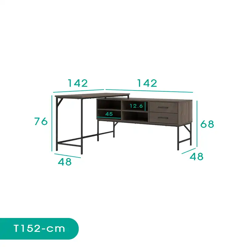 میز تحریر اسمردیس مدل T152 - MDF