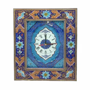 ساعت دیواری خاتم کاری کد 0705