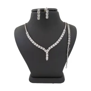 نیم ست نقره زنانه ترمه ۱ کد S 0038