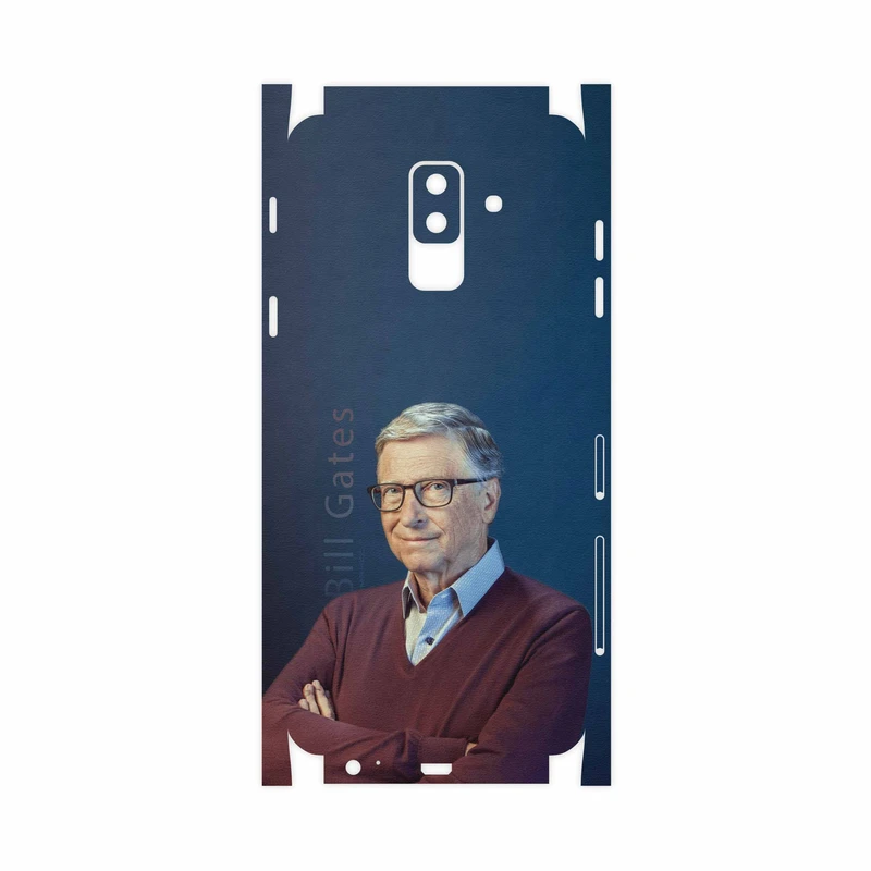 برچسب پوششی ماهوت مدل Bill Gates-FullSkin مناسب برای گوشی موبایل سامسونگ Galaxy A6 Plus 2018